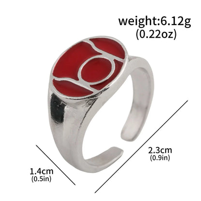 New Fashion Movie ring For Women Men Adjustable Open Cuff