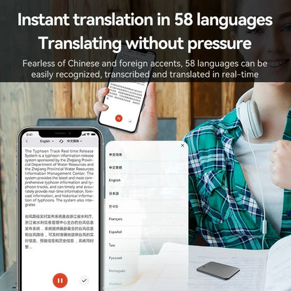 8-128GB AI ChatGPT-4 Intelligent Voice Recorder Audio App