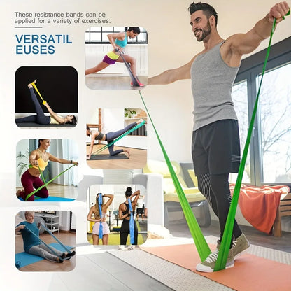 Yoga Resistance Band Multifunctional Fitness Elastic Bands