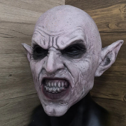 Nosferatu Grey Vampire Latex Scary Halloween Mask Terror