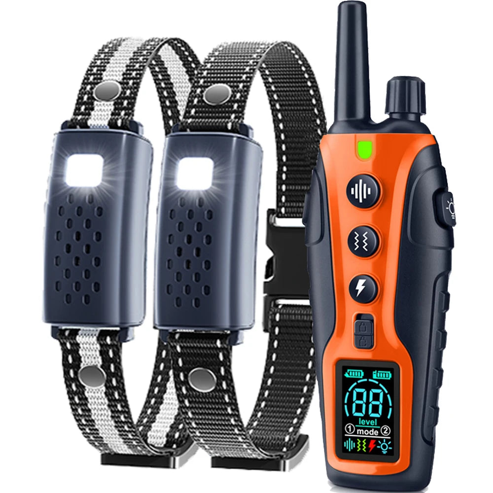 Electric Dog Training Collar Remote Control With  Vibration Shock