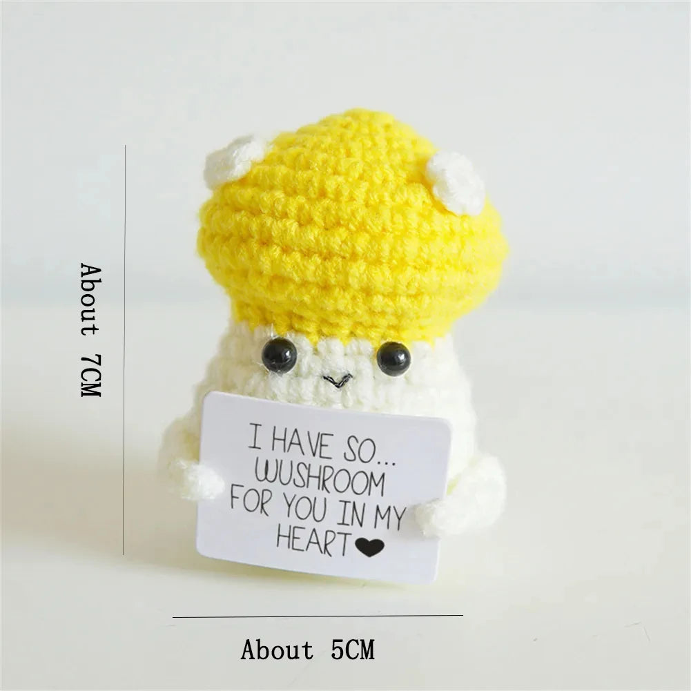 Positive Energy Potato Doll Home Decoration Mini Plush Knitting Wool