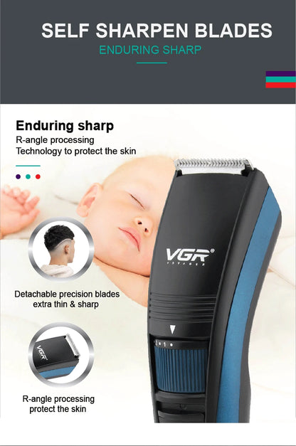 VGR Adjustable Hair And Beard Trimmer Hair Clipper Hair