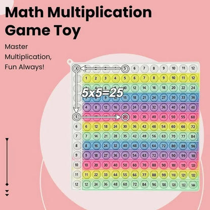 Multiplication Practice Math Games Table Learning Board Game