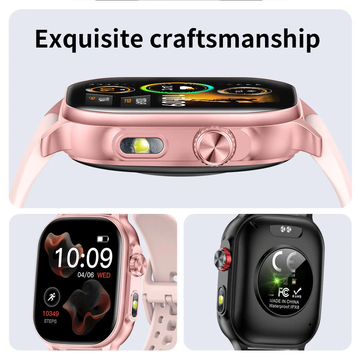 LIGE New Built-in 1400mAh Super Large Battery Smart Watch