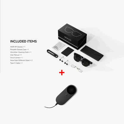 INAIR 2 PRO AI Smart AR Glasses | Reality/Virtual Switch