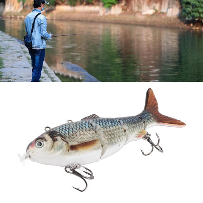 Robotic Swimming Lure Multi Jointed Rechargeable Electric Fishing Lure