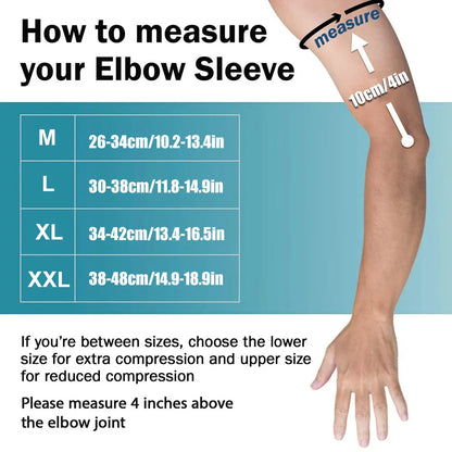 1 Pc Sports Padded Arm Sleeves Protective Compression Elbow Pad