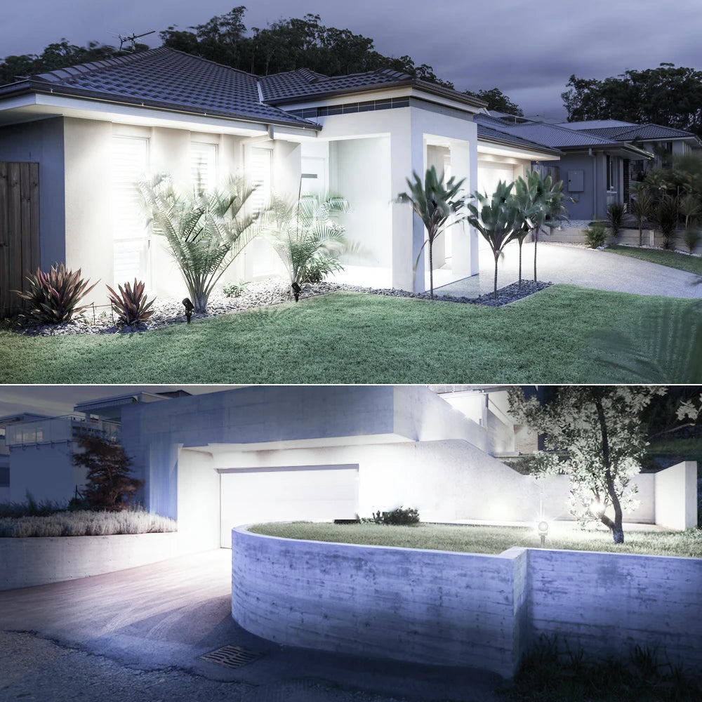 Solar Powered Spotlight IP65 Solar LED Light Outdoor