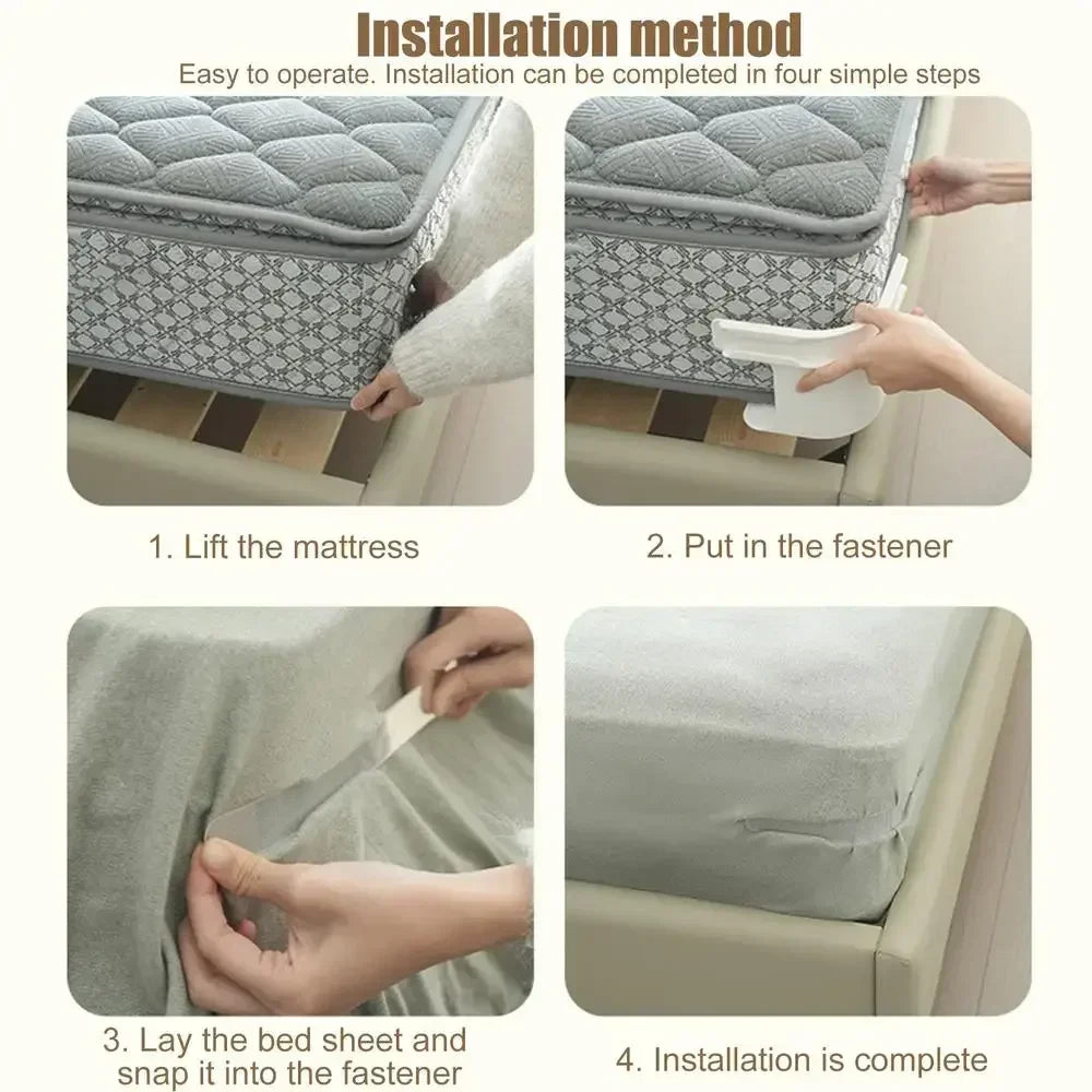 Bed Sheet Fixing Clip Bed Cover Fastener Quilt Sheet Straps