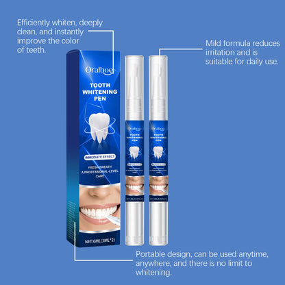 Teeth Whitening Pen Teeth Cleaning Serum Gel Remove