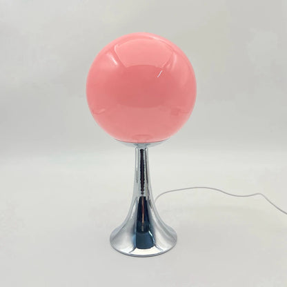Glass Globe Desk Lamp Nordic Warm Ambient Bedside Lamp