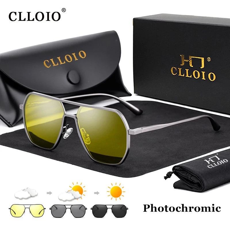CLLOIO Anti-glare Day Night Vision Glasses Polarized