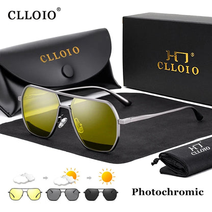 CLLOIO Anti-glare Day Night Vision Glasses Polarized