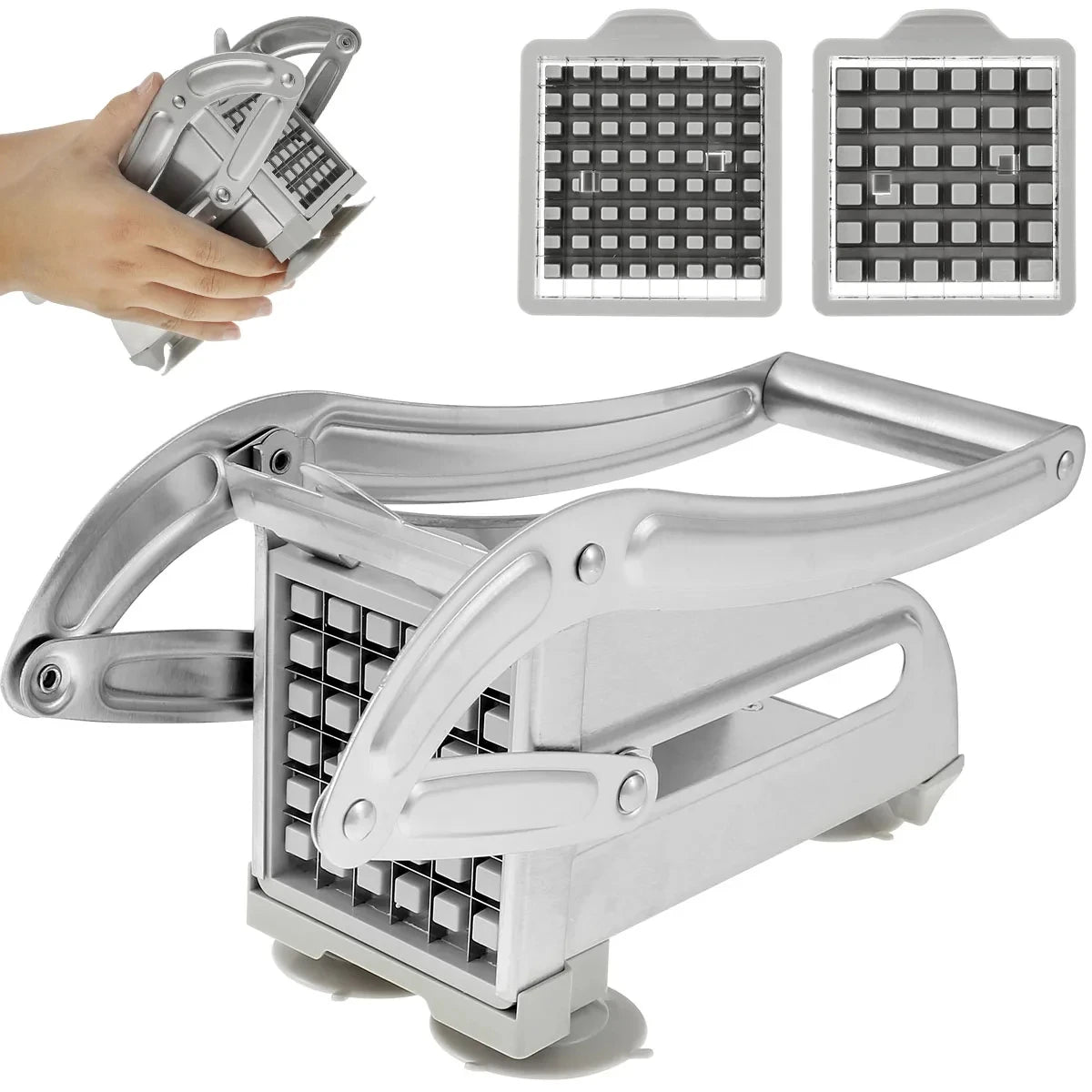 Stainless Steel Manual Potato Cutter French Fries Slicer