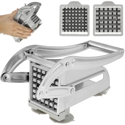 Stainless Steel Manual Potato Cutter French Fries Slicer
