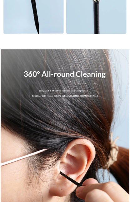 Soft Sticky Ear Wax Removal Sticks Adhesive Ear Pick