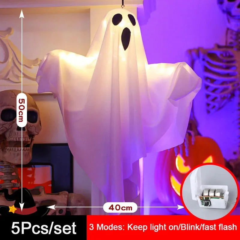 2026 LED Glow Ghost Party Halloween Decoration for Home Indoor Outdoor