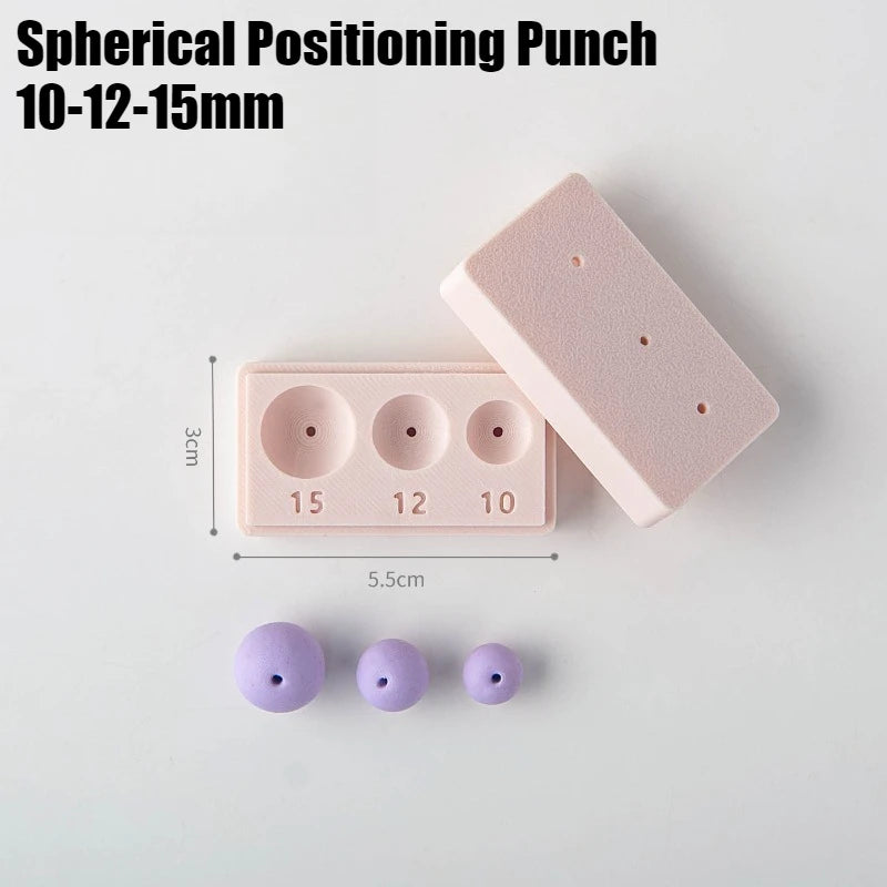 Soft Ceramic Round Ball Rolling Mold Kit Clay
