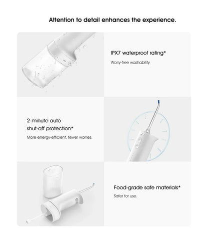 NEW MIJIA Electric Oral Irrigator 2 MEO705 Portable Water Flosser