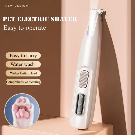 Pet Paw Electric Shaver Dog Trimmer Clipper Hair