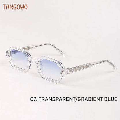 TANGOWO New Fashion Polygon Punk Sunglasses Luxury Brand