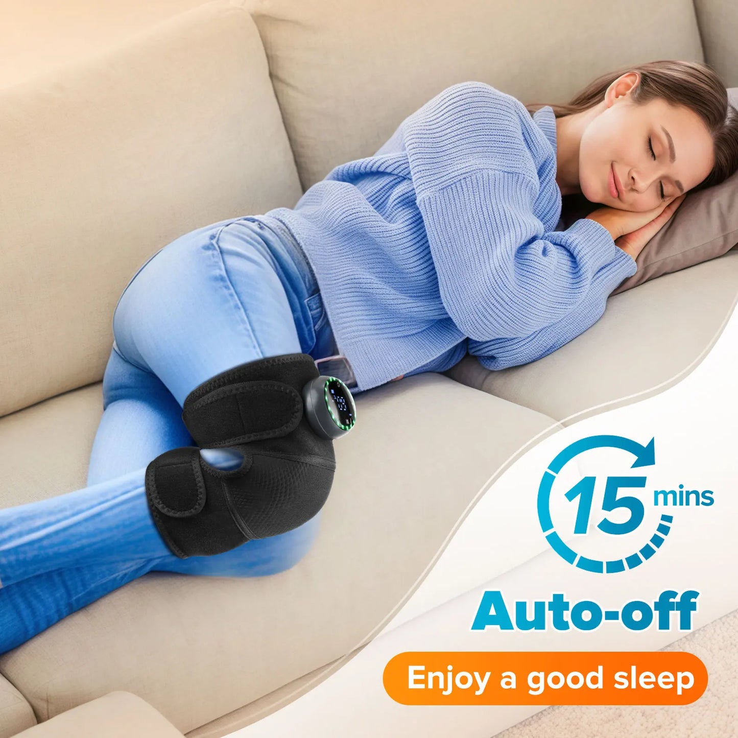 3 in 1 Cordless Thermal Knee Pad Knee Shoulder Massager