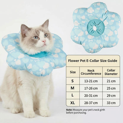 Soft Elizabeth Recovery Collar for Cats Dogs - Anti-Lick Bite Protection Cone