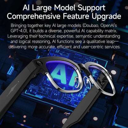 New Upgrade Smart Glasses With Camera Video Recording