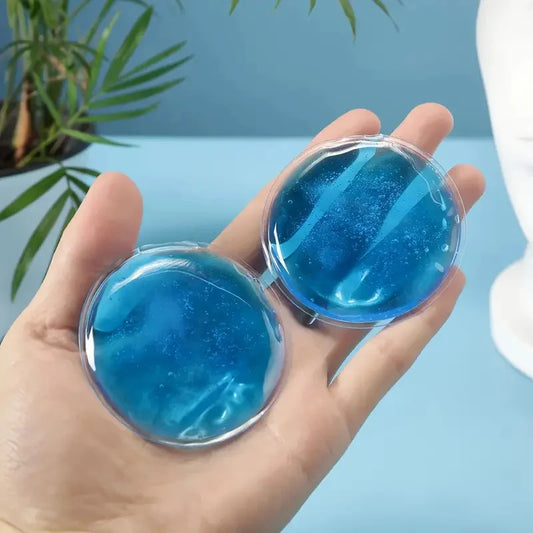 Ice Cold Hot Gel Pack Cooling Eye Pads