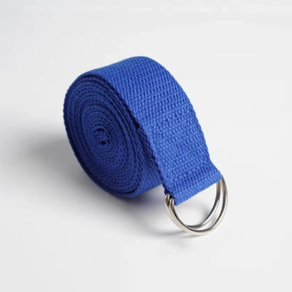 Yoga Strap Cotton Exercise Yoga Belt Adjustable