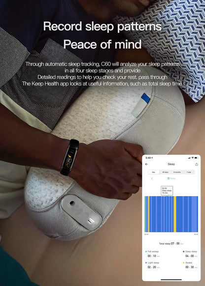 LIGE Amoled Smart Watch Smartwatch Band Women Heart Rate