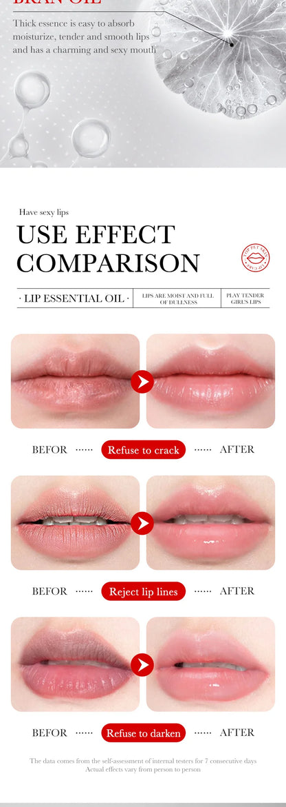 Lip Booster Plumping Serum Oil Hyaluronic Acid Moisturising