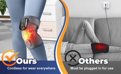 3-in-1 Heated Vibration Knee Massager