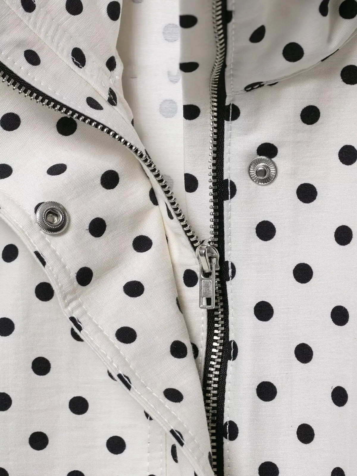 HH Fashion Women's Polka Dot Print Short Coats