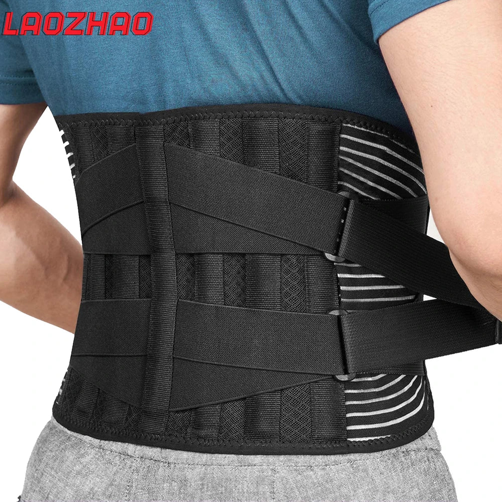 Back Brace for Lower Back Pain Lumbar Pad - Back Support Belt