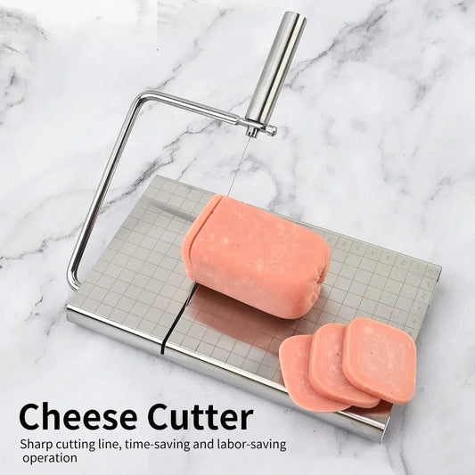 Cheese and Butter Slicers with Wire Cheese Adjustable
