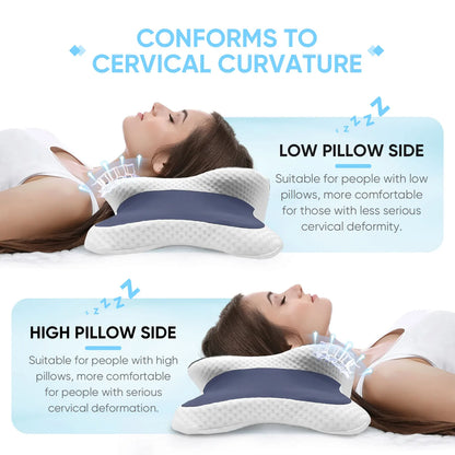 Memory Foam Pillow Cervical Pillow Neck Pain Relief