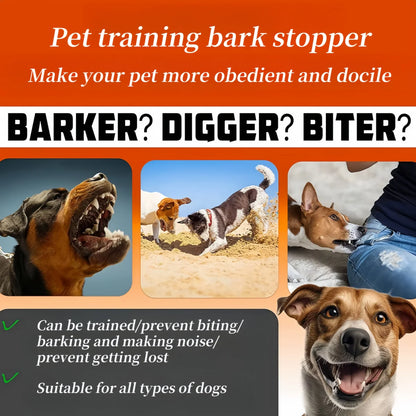 Automatic Anti Barking Dog Collar Rechargeable Bark Stopper