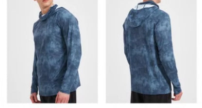 Men's Summer Outdoor Cycling Fiing Sun Protection Ice Silk