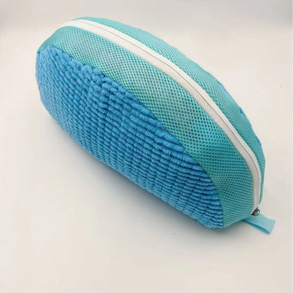 Shoe Washing Machine Bag with Liquid Shoe Brush Set