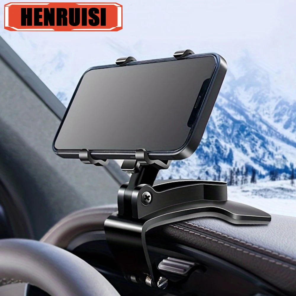 Car Phone Holder Stand Universal Dashboard Car Clip Mount