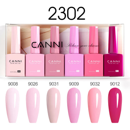 CANNI Gel Nail Polish Fantastic Ultra Gorgeous Color Soak