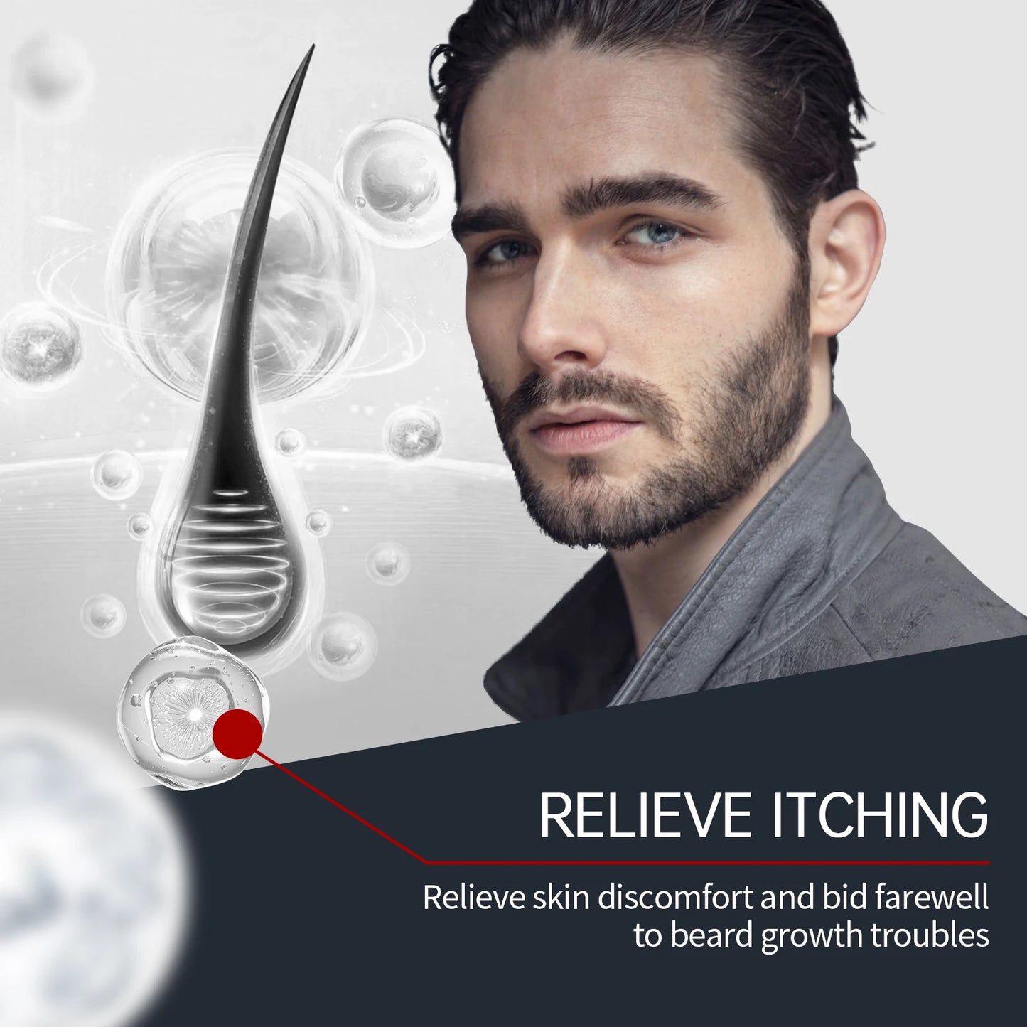 Coconut Oil Textured Beard Wax Reduces Frizz Deep Cleans
