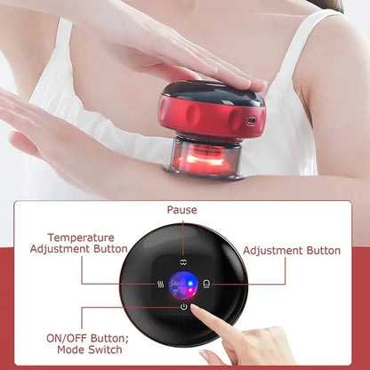Intelligent vacuum cupping massager