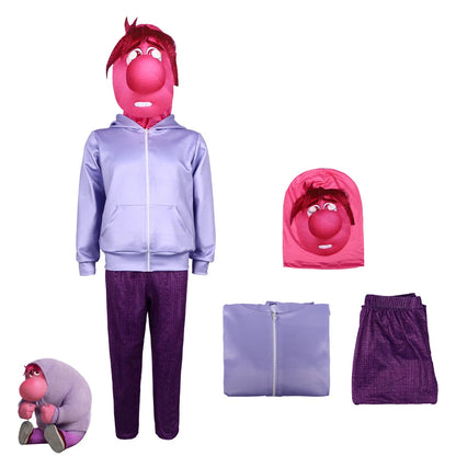 Anime Movie Inside Out Joy Cospaly Costume Disgust