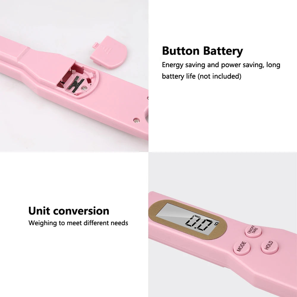 Mini Spoon Scale Digital Kitchen Scale Electronic LCD Food Scale
