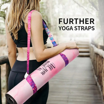 New Yoga Mat Strap for Yoga Stretching Band Elastic Bands