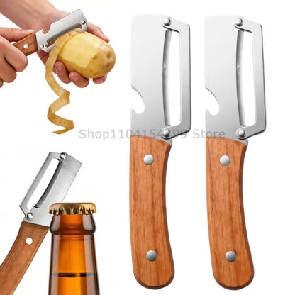 3-in-1 Multifunction Peeler Kitchen Stainless Steel Peeler
