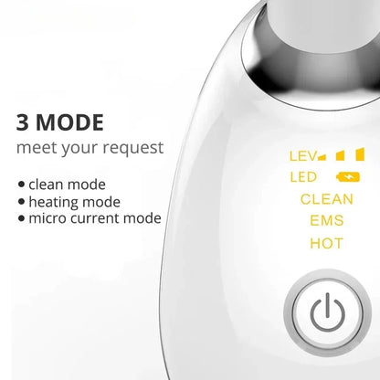 7 Color EMS Neck Beauty Device Face Lifting Massager